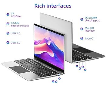 Amazon.co.jp: ジャンパーノートパソコン 14インチ、12GB LPDDR4